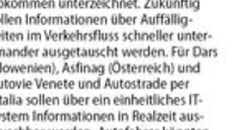 Autobahnbetreiber wollen gemeinsam informieren