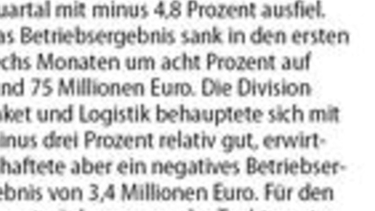 Österreich: Post büßt Umsatz ein