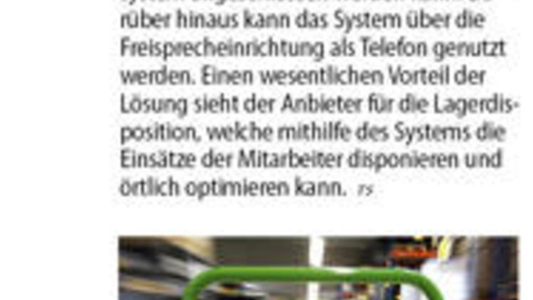 Hilfe bei der Disposition für die Arbeiten im ...