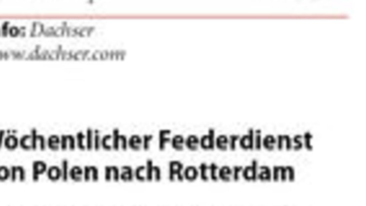 Logistikkonzern Dachser: Joint Venture in ...
