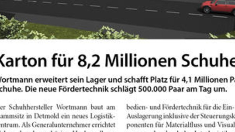 Neubau des Logistkzentrums: Der neue