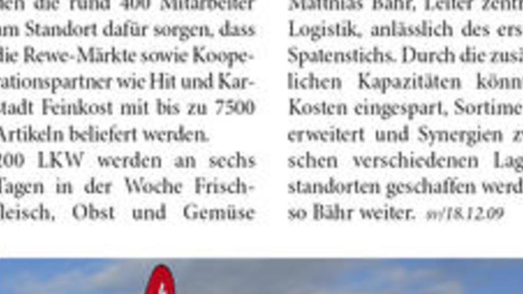 Rewe baut neues Lager in Köln