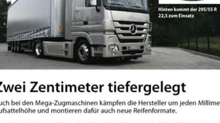 Mercedes-Benz wird den Actros-Lowliner