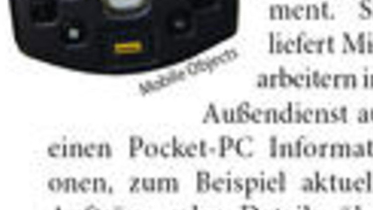 Mobiles Auftragsmanagement
