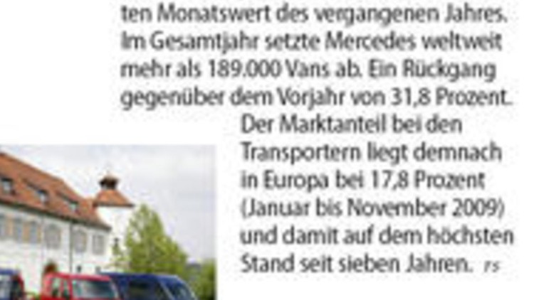 Mercedes spürt Rückenwind