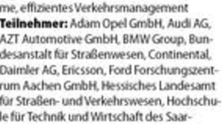 Verkehrsprojekt Aktiv Verkehrsprojekt Aktiv