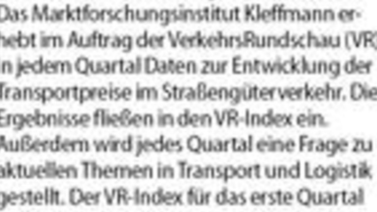 Exklusivumfrage VR-Index