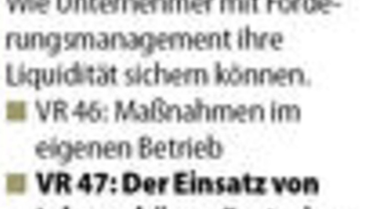Forderungsmanagement