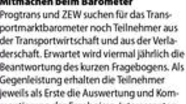 Transportmarktbarometer