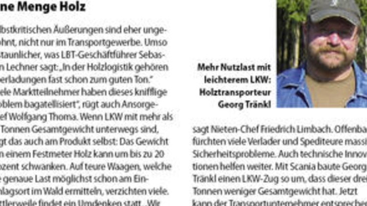 Holzlogistik