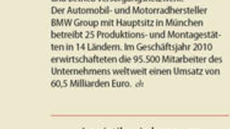 „BMW schreibt neu aus“