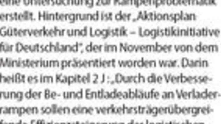 Rampenproblematik Rampenproblematik