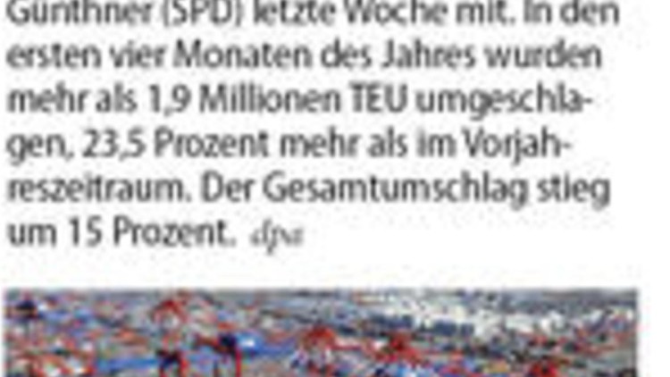 Frachtraten steigen weiter
