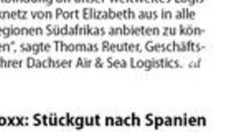 CTD: Umfuhr per Binnenschiff
