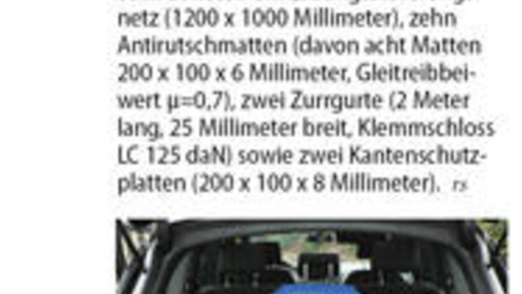 Flüsterschicht für die Rampe 