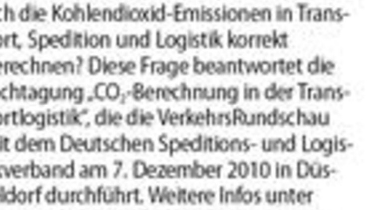 Fachtagung CO2-Berechnung Fachtagung CO2-Berechnung