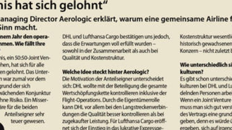 Luftfracht-Kooperation Luftfracht-Kooperation