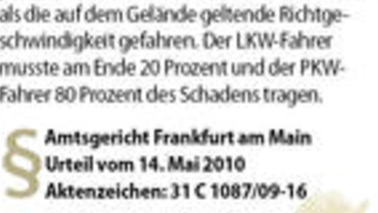 Neue Schadensberechnung Neue Schadensberechnung