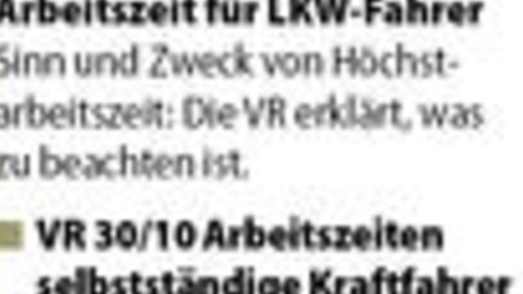 EU-Arbeitszeitrichtlinie