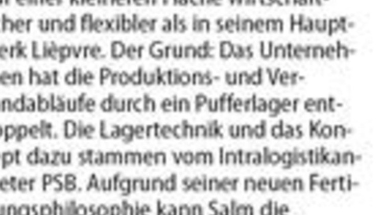 Ein Paternoster, der lagert