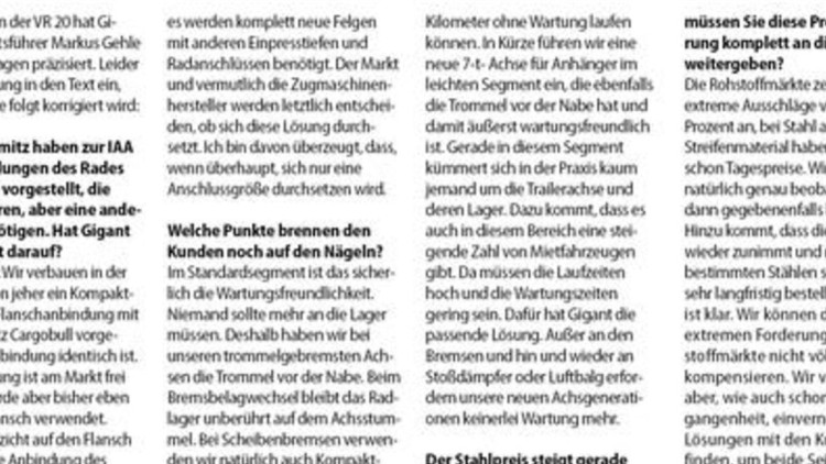 Spritspar-Update vor Euro 6