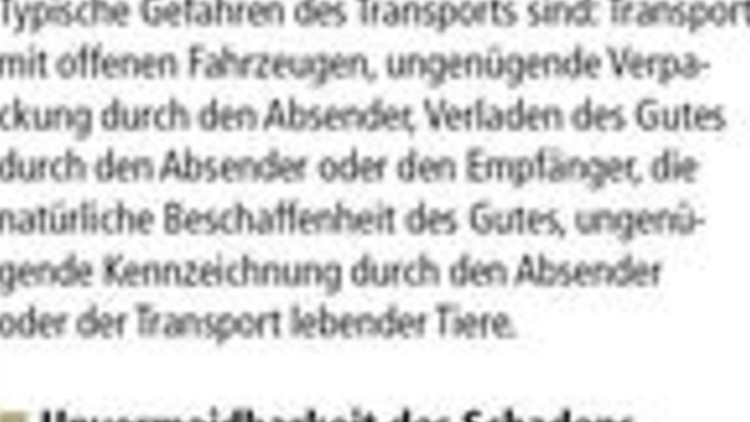 Übergang in die Gefahrenzone Übergang in die Gefahrenzone