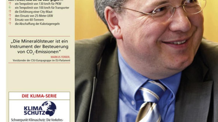 Markus Ferber (CSU) fordert eine PKW-Maut zur ... Markus Ferber (CSU) fordert eine PKW-Maut zur ...