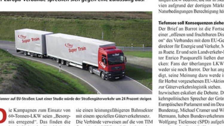Gegen 60-Tonner Gegen 60-Tonner