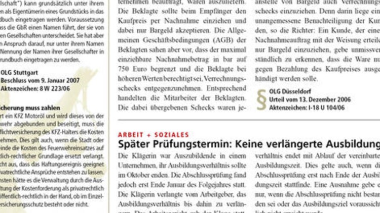 Nur Bares ist Wahres