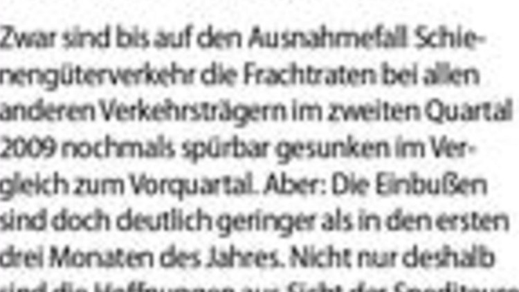 Preise geben im zweiten Quartal nach