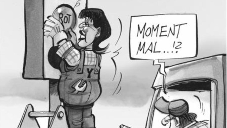 Cartoon: Nik Ebert