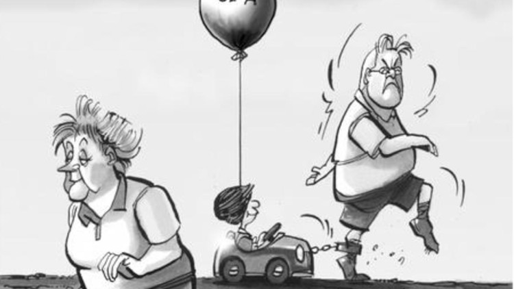 Cartoon: Nik Ebert