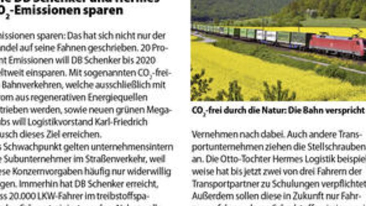     Vorreiter in der grünen Logistik