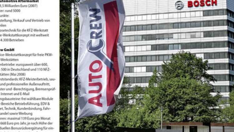 Bosch kauft AutoCrew Bosch kauft AutoCrew