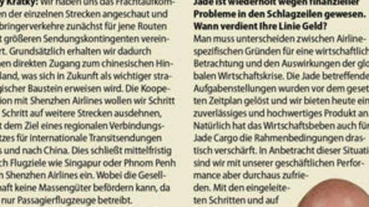 Jade knüpft sich neues Netzwerk