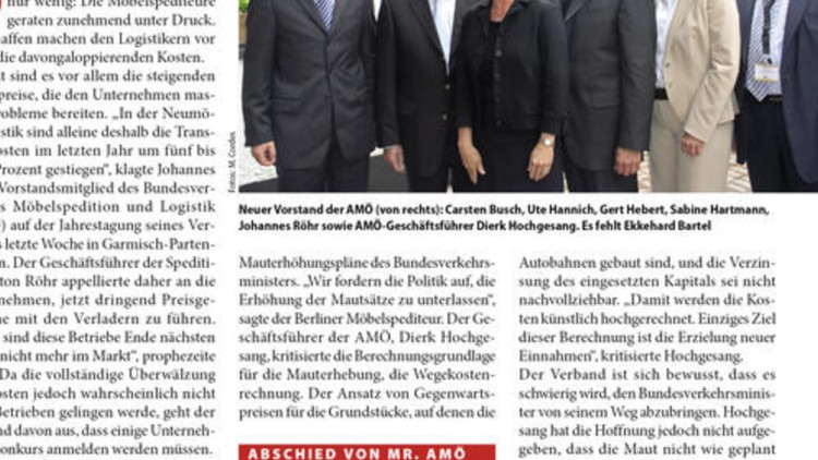 Möbelspediteure in Bedrängnis