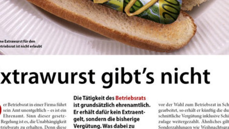 Extrawurst gibt’s nicht Extrawurst gibt’s nicht