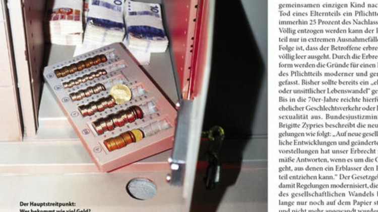 Wer viel Geld hat, hat