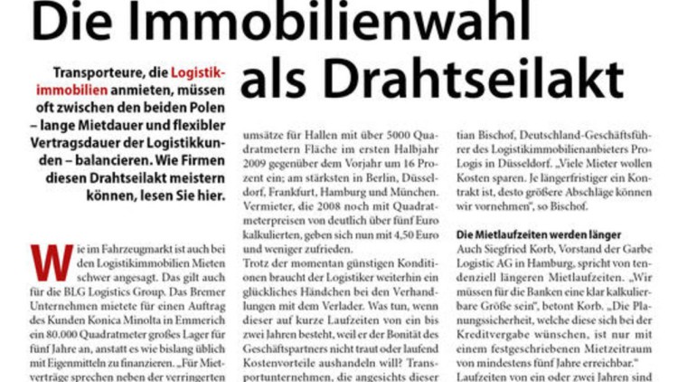 Die Immobilienwahl