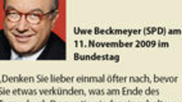 Ramsauer will realistisch bleiben