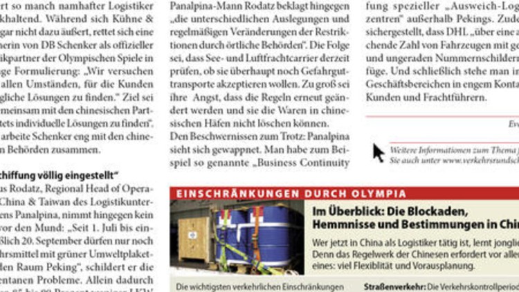 China macht die Schotten dicht