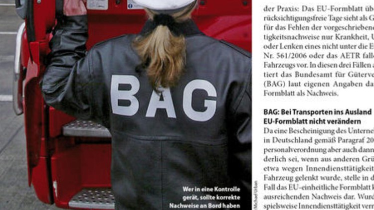 Halt – Nachweischeck!