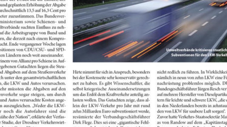  Umweltlobby erhöht den Druck