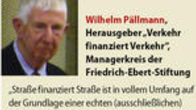  Wer fährt, soll dafür zahlen
