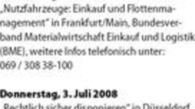 Donnerstag, 12. Juni 2008 'Nutzfahrzeuge: Einkauf ...