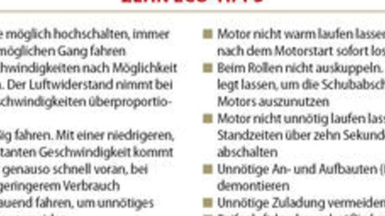 Runter mit den Drehzahlen!