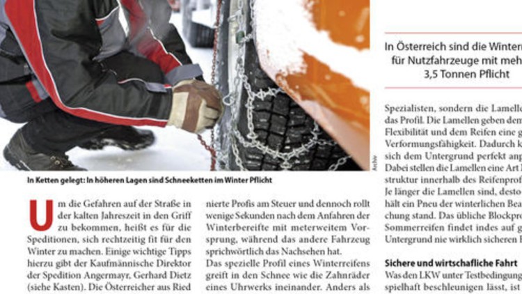 Gut gerüstet mit Profil und Kettenhemd