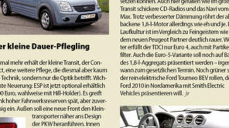 Ein Ford mit grünem
