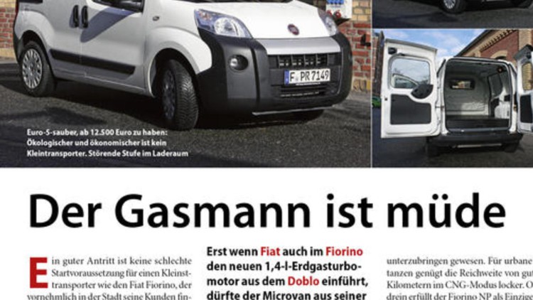Der Gasmann ist müde