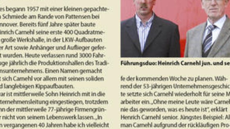 Alternative zum Traktorgespann